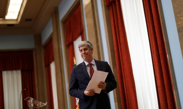 Mario Centeno, Portugalijos finansų ministras. Rafaelio Marchante („Reuters“ / „Scanpix“) nuot