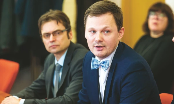 Martynas Norbutas, aplinkos viceministras: „Kai kurie VVĮ sektoriai yra veikiami politikos ir tai yra akivaizdu. Kaip gerai norėtų atrodyti šalys, visiško depolitizavimo užtikrinti neįmanoma.“ Juditos grigelytės (VŽ) nuotr.