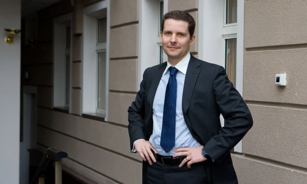 Šarūnas Ruzgys, Investicijų valdymo įmonių asociacijos prezidentas. Juditos Grigelytės (VŽ) nuotr.