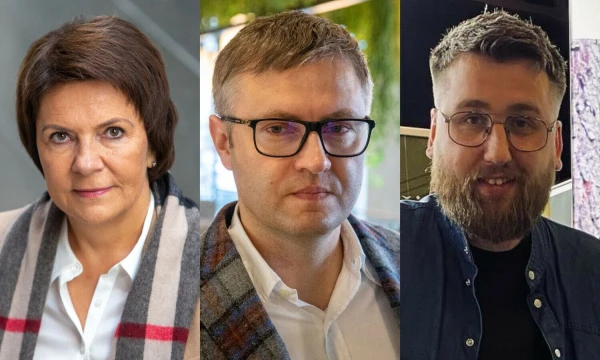 E. Šiškauskienė, Lietuvos viešbučių ir restoranų asociacijos prezidentė, G. Balnis, UAB „Amber Food“ direktorius (viduryje),, ir E. Čyvas, baro „Peronas“ vadovas. VŽ koliažas.