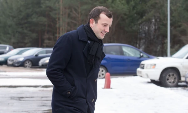Ūkio ministras Virginijus Sinkevičius beveik pusantro mėnesio rinkosi viceministrus. Juditos Grigelytės (VŽ) nuotr.