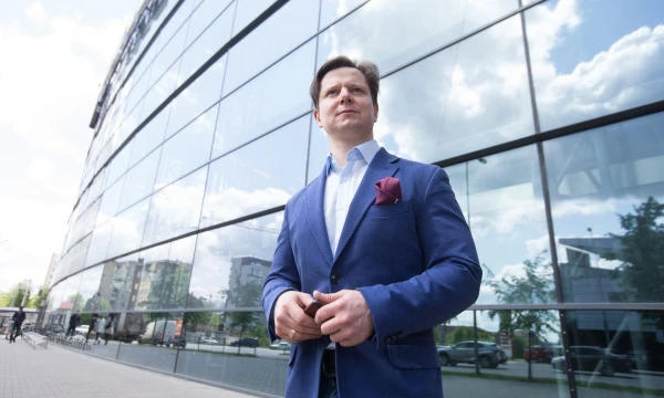 Arijus Katauskas, komunikacijos agentūros „Nova Media“ vyresnysis partneris. Juditos Grigelytės (VŽ) nuotr.
