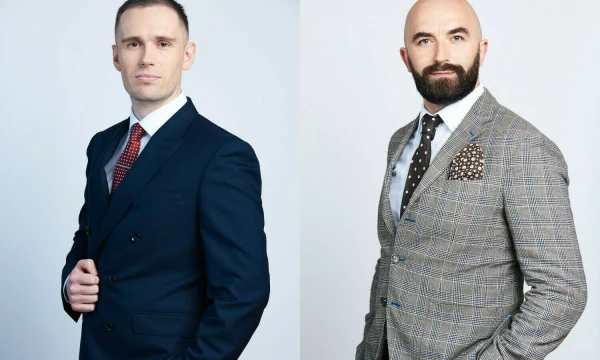 D. Parchajevas (kairėje) ir A. Šekštelo, advokatų kontoros „Motieka ir Audzevičius“ partneriai. Įmonės nuotr.