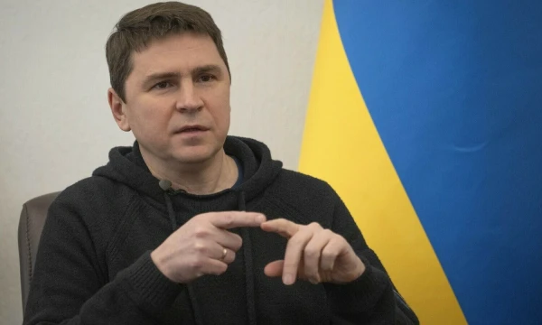 Mychaila Podoliakas. Efremo Lukatskio („AP Photo“ / „Scanpix“) nuotr.