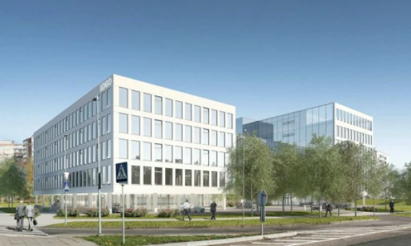 Bendrovės vizualizacija.