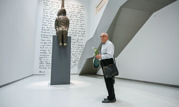 Stasys Eidrigevičius meno centre „Stasys Museum“. Panevėžys, 2024 05 29. Pauliaus Židonio / BNS nuotr.