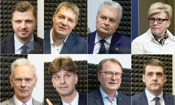 Kandidatai į prezidentus. VŽ montažas
