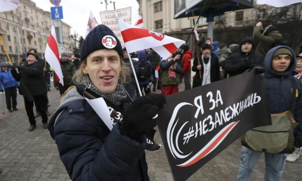 Sergejaus Gritso (AP / „Scanpix“) nuotr.