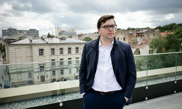 Tadas Jucikas, startuolio „Genus AI“ vykdomasis direktorius ir vienas iš įkūrėjų. Vladimiro Ivanovo (VŽ) nuotr.