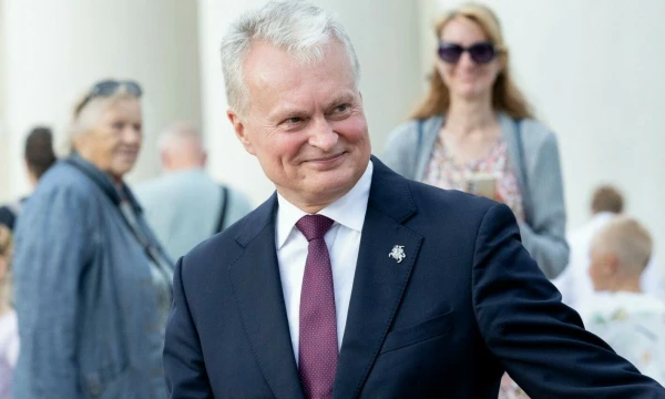 Prezidentas Gitanas Nausėda. Juditos Grigelytės (VŽ) nuotr.