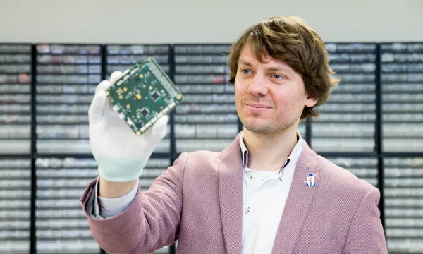 Vytenis Buzas, UAB „NanoAvionika“ direktorius ir vienas iš įkūrėjų. Juditos Grigelytės (VŽ) nuotr.