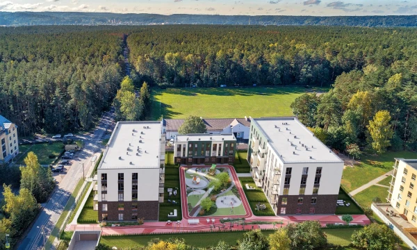 Bendrovės vizualizacijos.