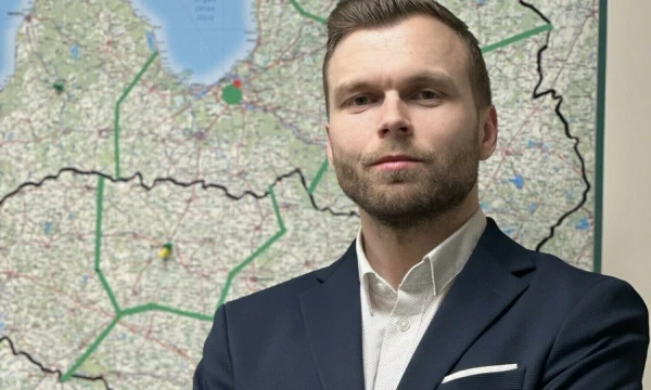 „Švyturio-Utenos alaus“ įmonės logistikos vadovas Mantautas Domėnas.