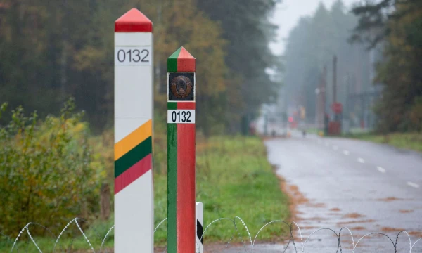 Lietuvos-Baltarusijos pasienis ties Latežeriu. Juditos Grigelytės (VŽ) nuotr.