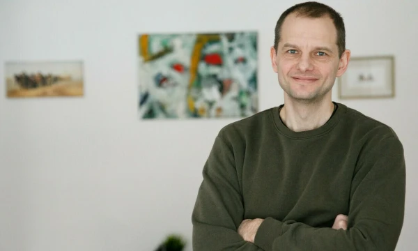 Timas Petraitis, psichologas-psichoterapeuts, knygos „Pinigų laiškai“ autorius. Eriko Ovčarenko nuotr.