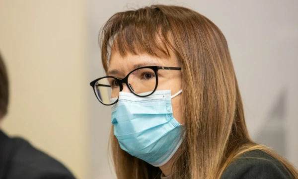 Seimo kontrolierė Erika Leonaitė. Pauliaus Peleckio (BNS / „Scanpix“) nuotr.
