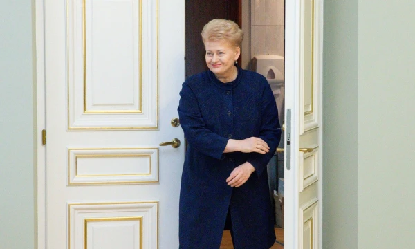 Prezidentė Dalia Grybauskaitė. Juditos Grigelytės (VŽ) nuotr.