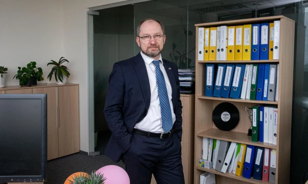 Kęstutis Motiejūnas, UAB „Investicijų ir verslo garantijos“ generalinis direktorius. Juditos Grigelytės (VŽ) nuotr.