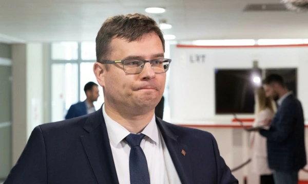 Laurynas Kasčiūnas, krašto apsaugos ministras. Juditos Grigelytės (VŽ) nuotr.