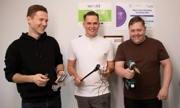 „Baltic Freya“ įkūrėjai: Lukas Bartusevičius, Gediminas Kudirka ir Vilmantas Rastutis. Bendrovės nuotr.