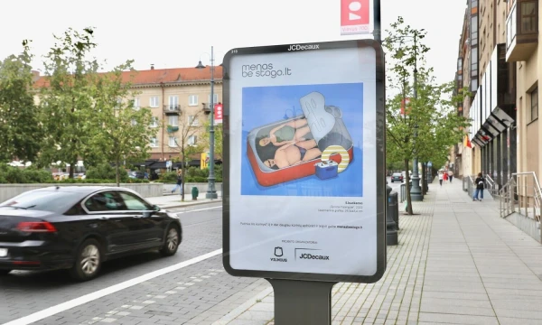 il.buckaroo kūrinys „Šprotai Palangoje“. Vilniaus miesto savivaldybės nuotr.