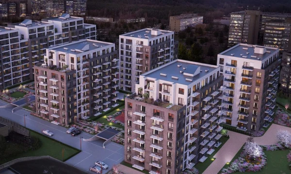 Bendrovės vizualizacija.