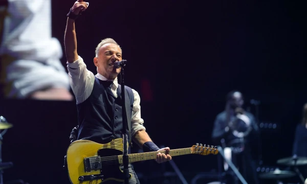 Bruce'as Springsteenas pranešė remiąs kandidatę į prezidentus Kamalą Harris. Charles Sykes (AP / „Scanpix“) nuotr.