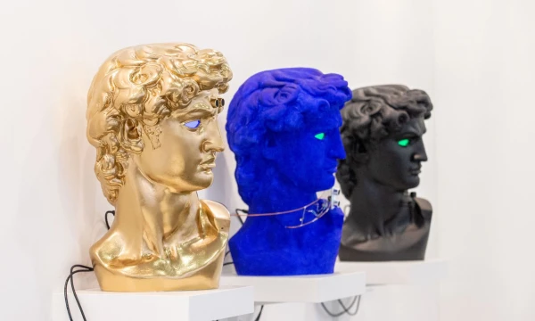 Tarptautinė šiuolaikinio meno mugė „Art Vilnius 2019“. Juditos Grigelytės (VŽ) nuotr.