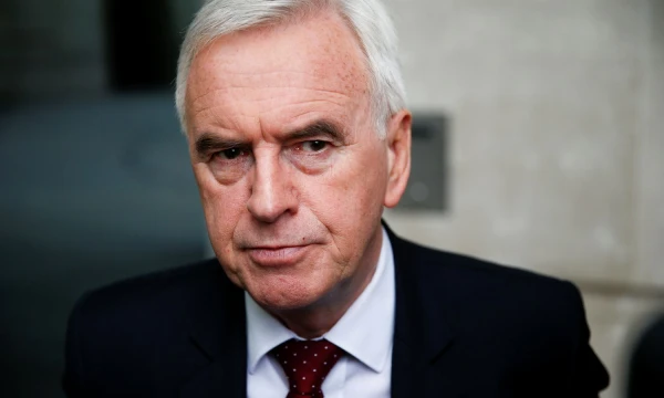 Johnas McDonnellis, Jungtinės Karalystės leiboristų partijos šešėlinis kancleris. HENRY NICHOLLSO („Reuters“ / „Scanpix“) NUOTR. 