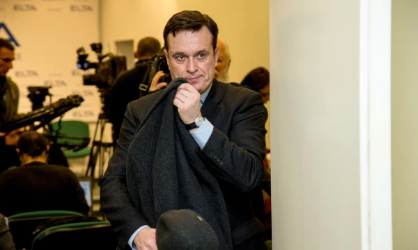 Iš Valstybinės mokesčių inspekcijos (VMI) viršininko pareigų atleistas Dainoras Bradauskas. Vladimiro Ivanovo (VŽ) nuotr.