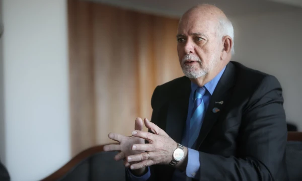 „Neturime slaptų ritualų, tiesiog tarnaujame“, – sako „Rotary“ tarptautinės organizacijos 2018–2019 m. prezidentas Barry Rassinas. Vladimiro Ivanovo (VŽ) nuotr. 