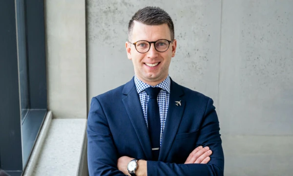 Aurimas Stikliūnas, laikinasis Lietuvos oro uostų direktorius. Organizacijos nuotr.