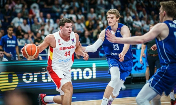Ispanijos ir Suomijos rungtynės. FIBA nuotr.