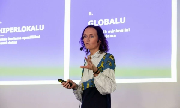 Kristina Mažeikytė tapo „Lidl Lietuva“ rinkodaros vadovė. Juditos Grigelytės (VŽ) nuotr.l