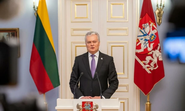 Gitanas Nausėda, Lietuvos Prezidentas. Roberto Dačkus (LRP kanceliarijos) nuotr