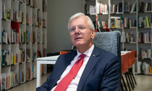 Christophas Franzas, „Roche“ grupės valdybos pirmininkas. Juditos Grigelytės (VŽ) nuotr.