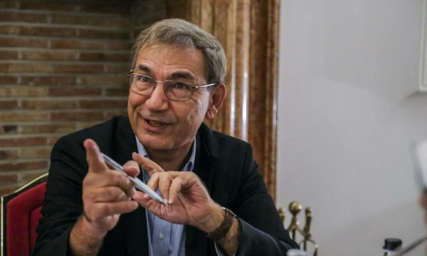 Rašytojas, Nobelio literatūros premijos laureatas Orhanas Pamukas. Antonio Balasco (IMAGO / „Scanpix“) nuotr.