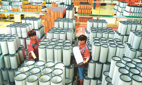 Kinijos pramonės sektorius rugpjūtį demonstravo gyvybingumą.
Zhao Dongshan („Reuters“ / „Scanpix“) nuotr.