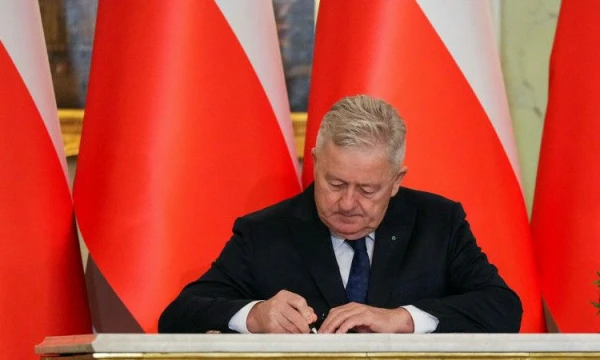 Lenkijos žemės ūkio ir kaimo plėtros ministras Czeslawas Siekierskis. Aleksandros Szmigiel („Reuters“ / „Scanpix“) nuotr.