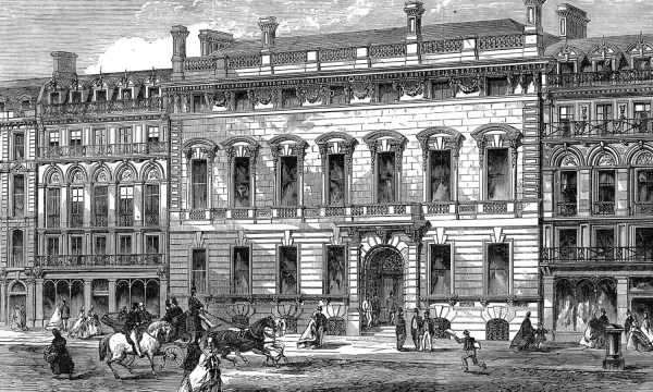 „Garrick“ klubas. Kovent Gardenas, Londonas, 1864. „Scanpix“ nuotr.