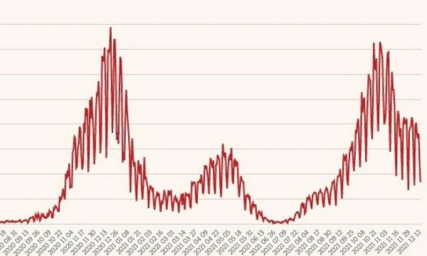 Koronaviruso atvejų kreivė. VŽ infografikas.