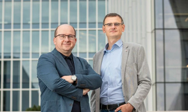 Darius Medelis (kairėje) ir Donatas Kaminskas, „Lean consulting LT“ partneriai. Asm. archyvo nuotr.