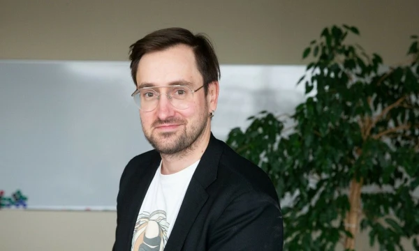 Domantas Tracevičius, VšĮ „Žiedinė ekonomika“ vadovas. Juditos Grigelytės (VŽ) nuotr.