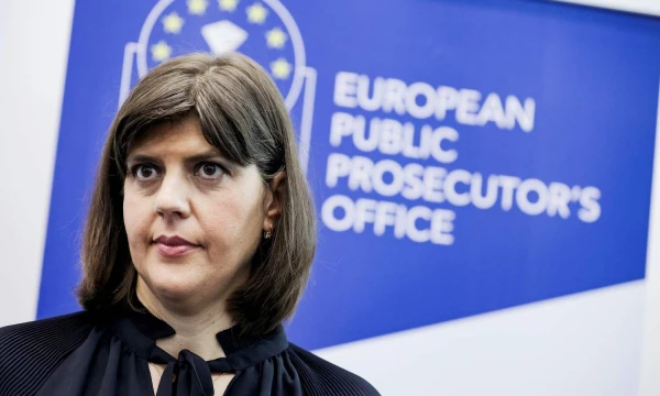 Laura Codruta Kovesi, Europos prokuratūros vadovė. Kenzo Tribouillard („AFP“ / „Scanpix“) nuotr. 