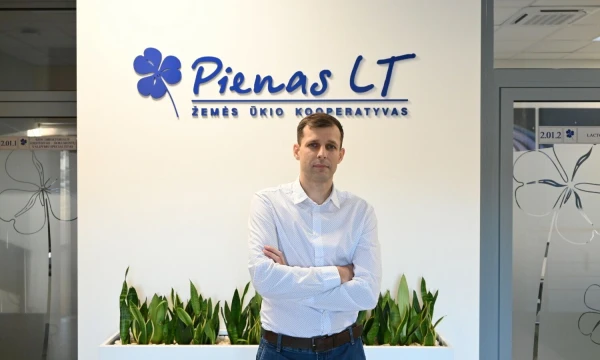 Petras Viršilas, „Pienas LT“ valdybos pirmininkas. Bendrovės nuotr.