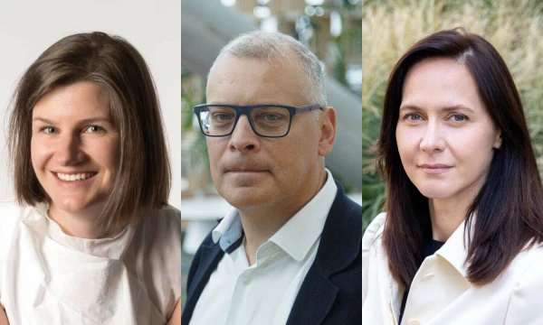 K. Vinciūnė, A. Barštys, K. Budnikienė, investuotojai. „Mano pinigų“ koliažas.