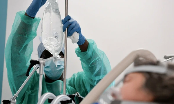 Koronavirusas Prancūzijoje. Alaino Jocardo (AFP/„Scanpix“) nuotr.