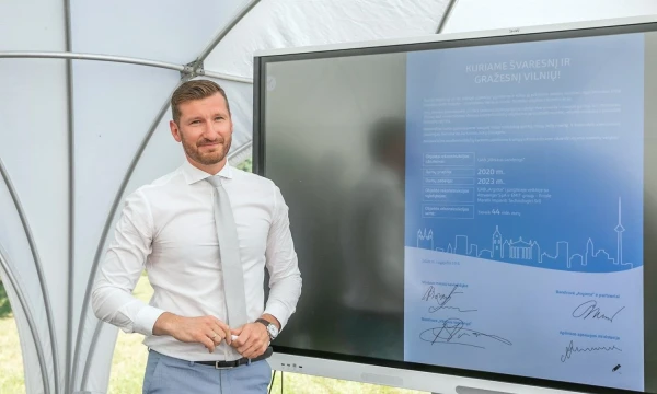 Marius Švaikauskas, bendrovės „Vilniaus vandenys“ generalinis direktorius