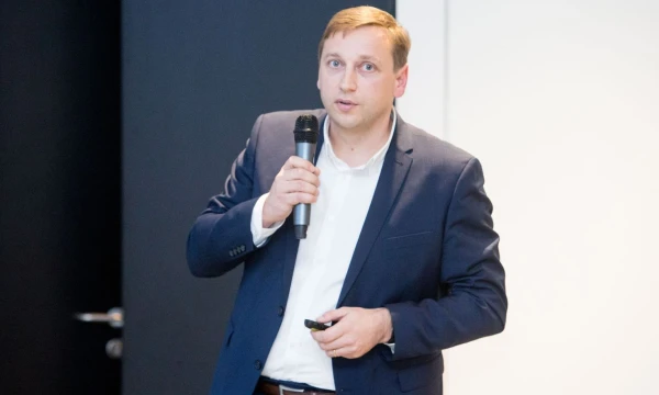 Evaldas Remeikis, UAB „NEO Finance“ valdybos pirmininkas. Juditos Grigelytės (VŽ) nuotr.