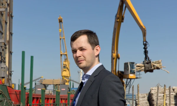 Julius Kiršis, UAB „Malkų įlankos terminalas“ direktorius, sako, kad ryškaus krovos šuolio tikimasi po 2017 m., kai prie terminalo krantinių bus pasiektas 14 m gylis.
ALGIMANTO KALVAIČIO NUOTR. 